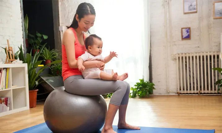 Exercising after childbirth - When to start