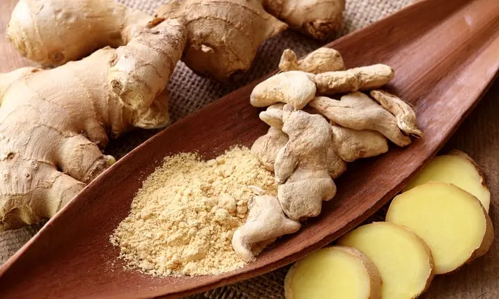 Healthy Indian spices - Ginger