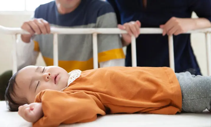 Caring for baby sleep training