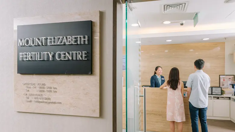 Mount Elizabeth Fertility Centre (MEFC) lobby