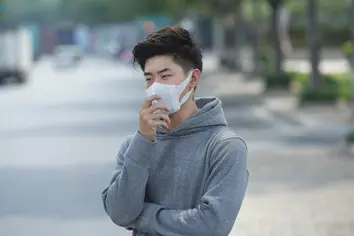 Haze and allergic rhinitis