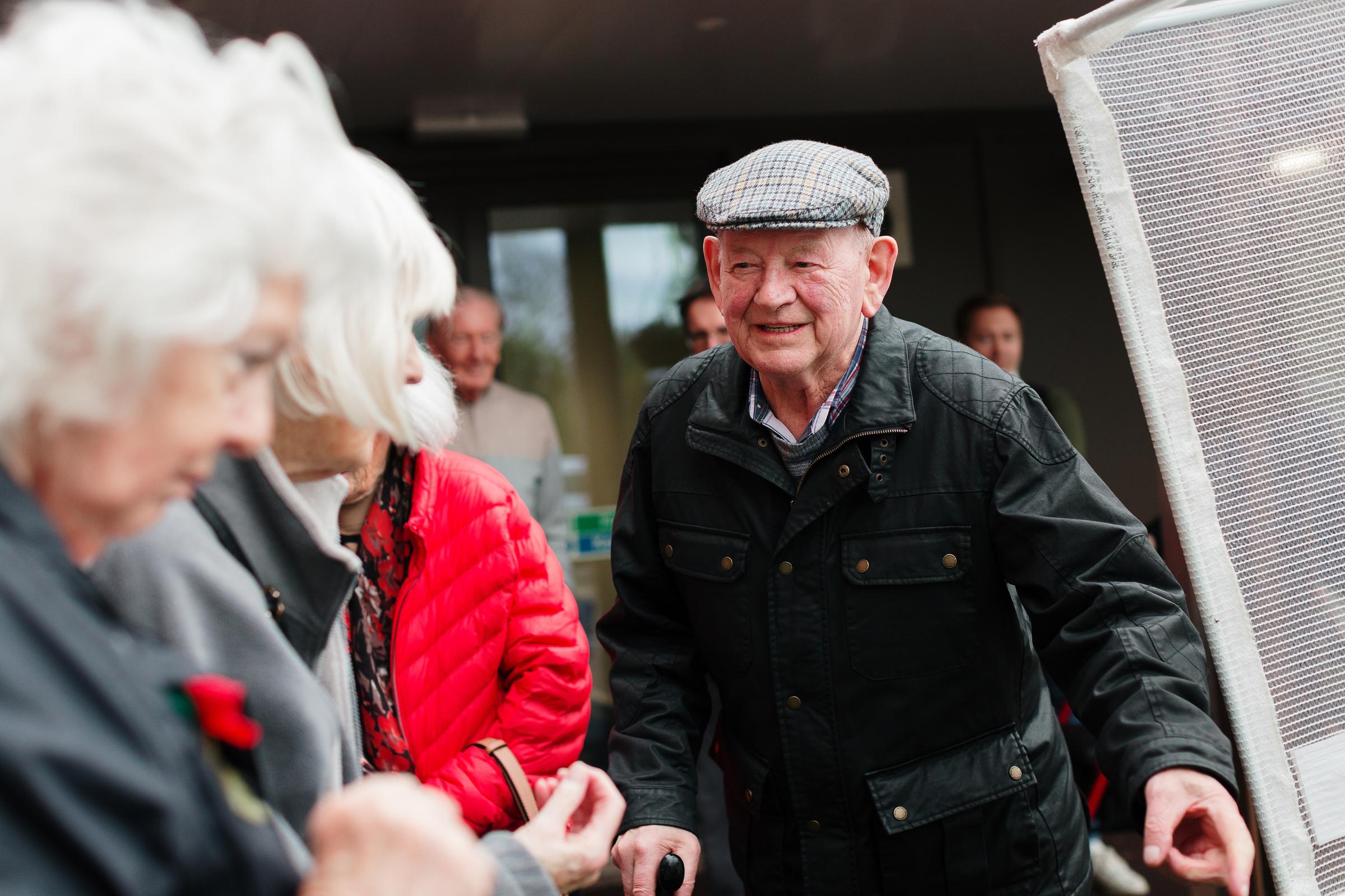 People gardening at New Lodge, York