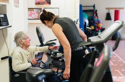 Gym Session at Plaxton Court, Scarborough