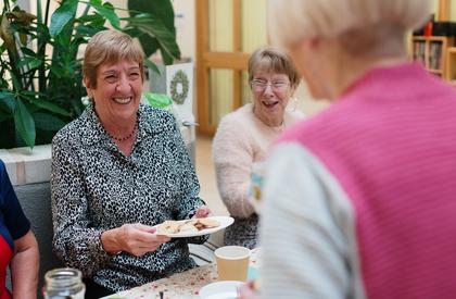 Coffee morning at Hartfields, Hartlepool