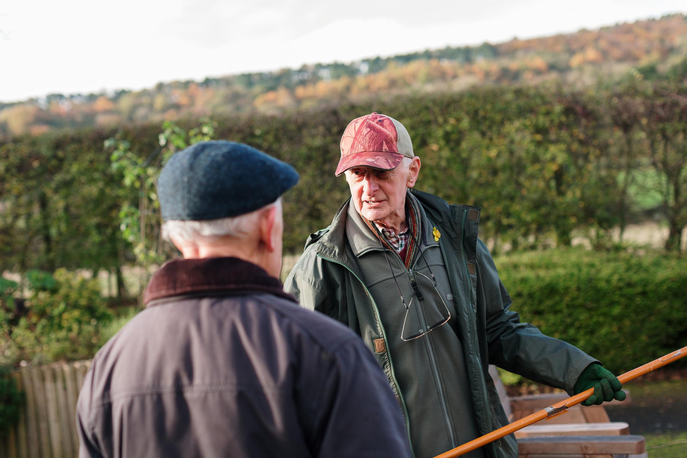 Gardening at Plaxton Court, Scarborough