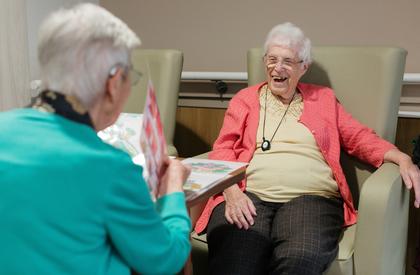 Residents at New Lodge, York