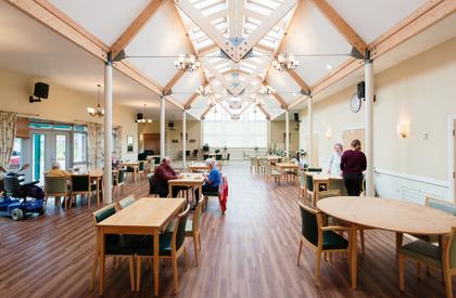 Dining room at Hartfields, Hartlepool