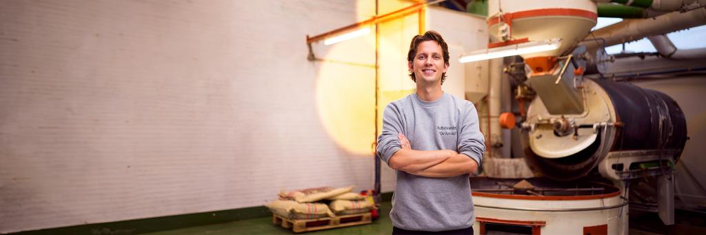 Albert Sterrenburg, Koffiebranderij De Amstel