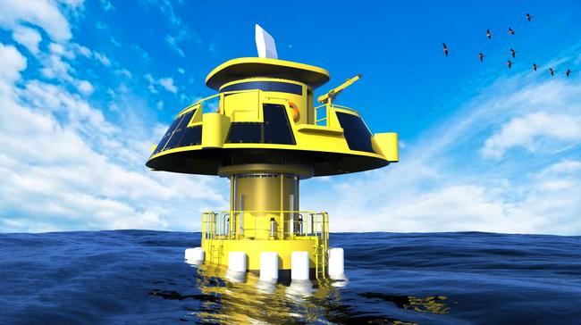 Radar in het water