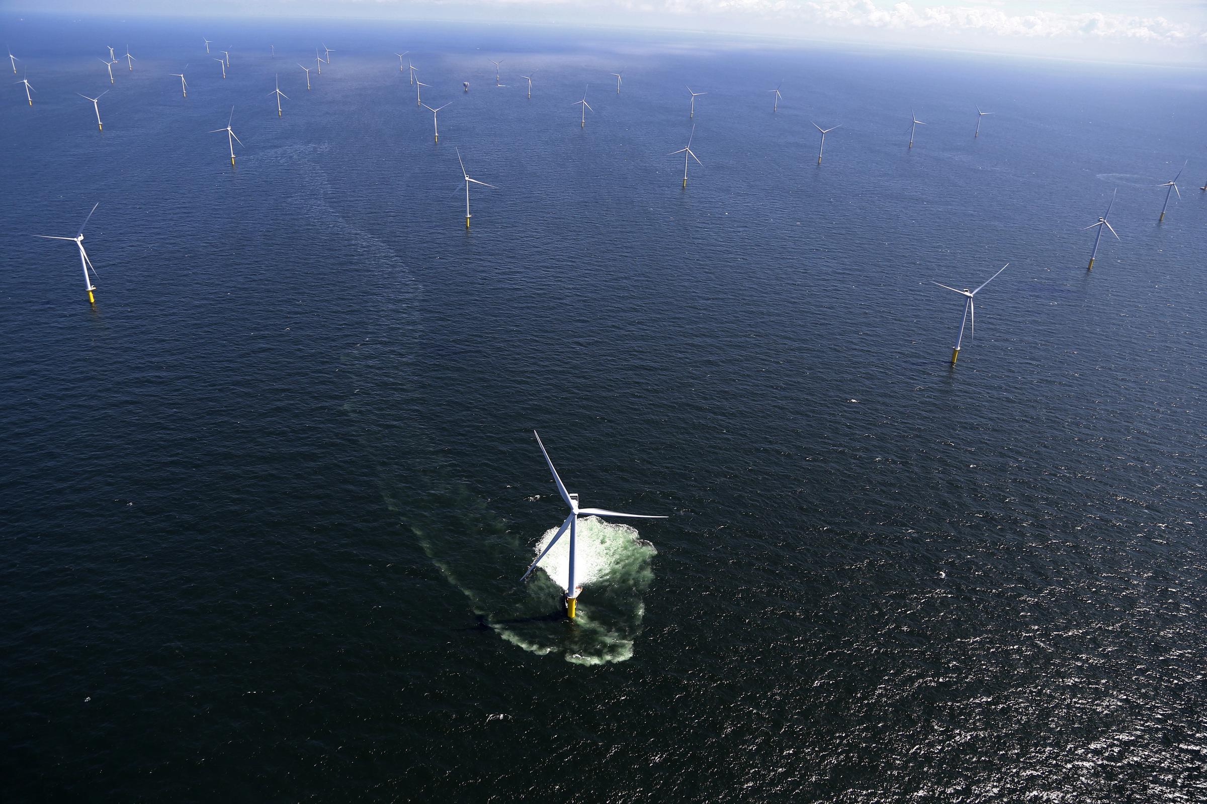 Wind farm Luchterduinen