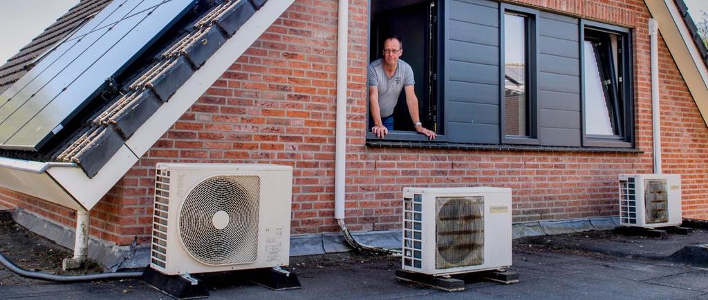 José en Erik van de Pas gaan vanuit financieel oogpunt voor een hybride warmtepomp