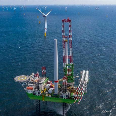 Borealis van windpark SeaMade in de Noordzee