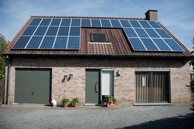 Zonnepanelen op het dak