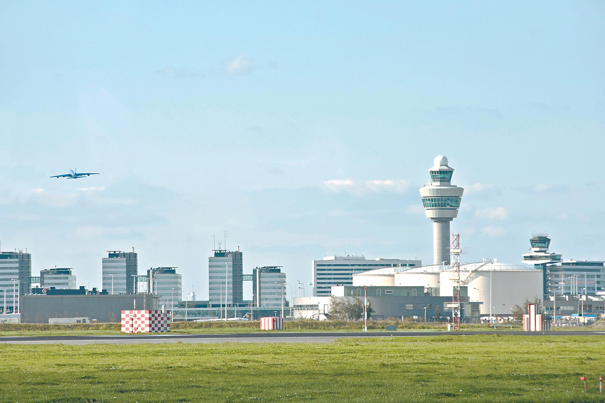 Schiphol vliegveld Amsterdam