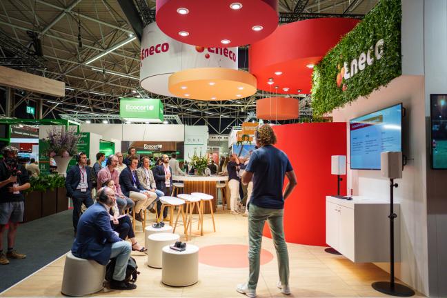 Eneco Provada stand in de Rai Amsterdam