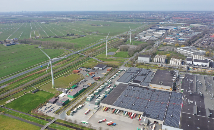 Heineken vanuit de lucht