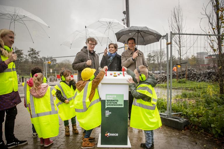 Bouw warmtestation