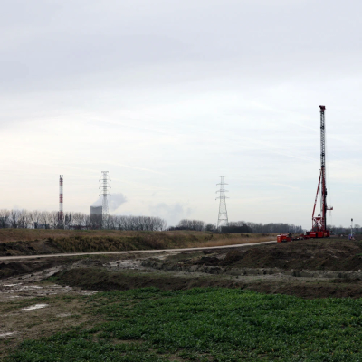 Braakliggend terrein bij Windpark Kabeljauwbeek