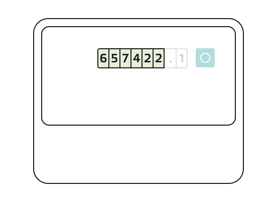 Een digitale stroommeter