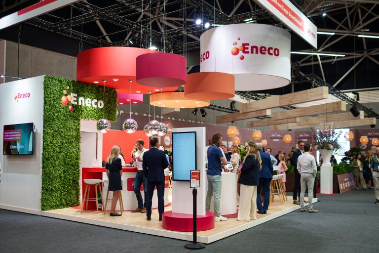 Eneco Provada stand in de Rai Amsterdam