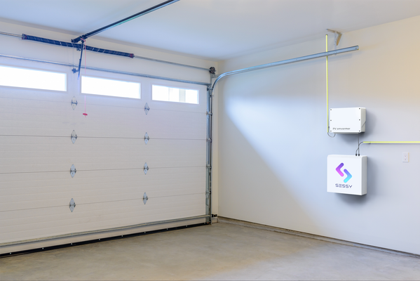 1 Sessy home battery in the garage