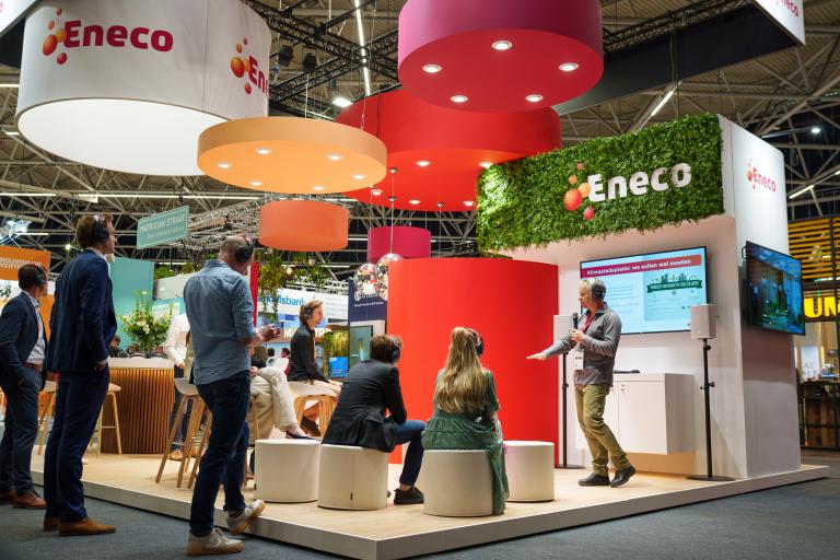 Eneco Provada stand in de Rai Amsterdam