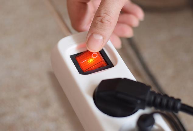 Stopcontact uitzetten