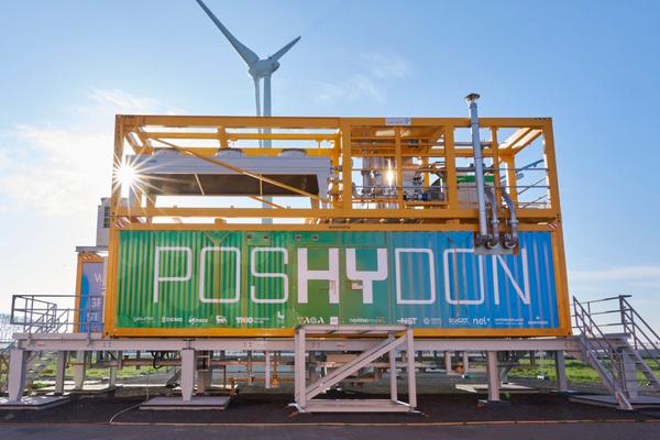 Poshydon waterstof tank