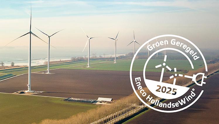 Groen Geregeld met Eneco HollandseWind® of Eneco HollandseZon®