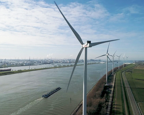 Windpark nieuwe waterweg