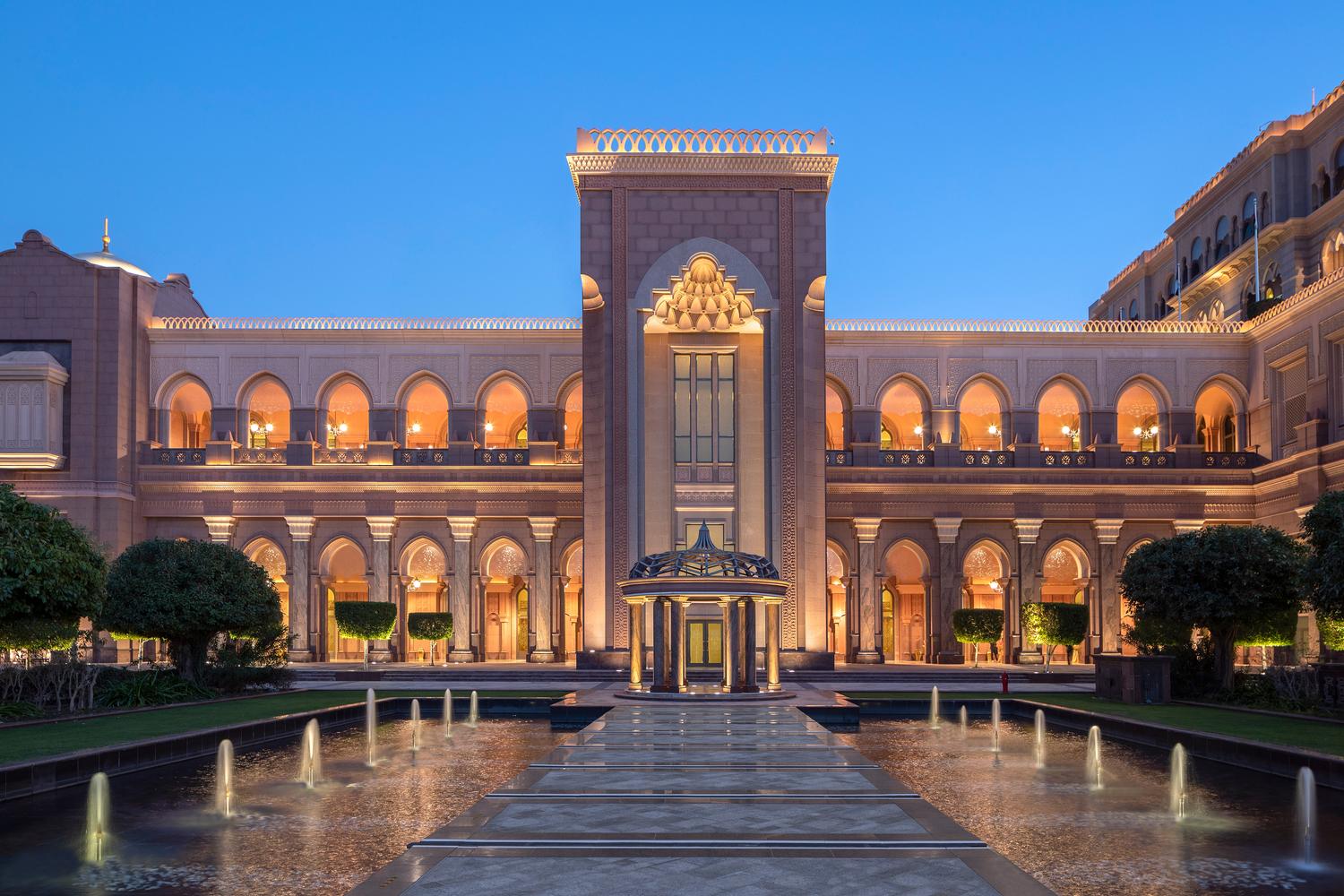Emirates Palace Mandarin Oriental · Official exterior photograph