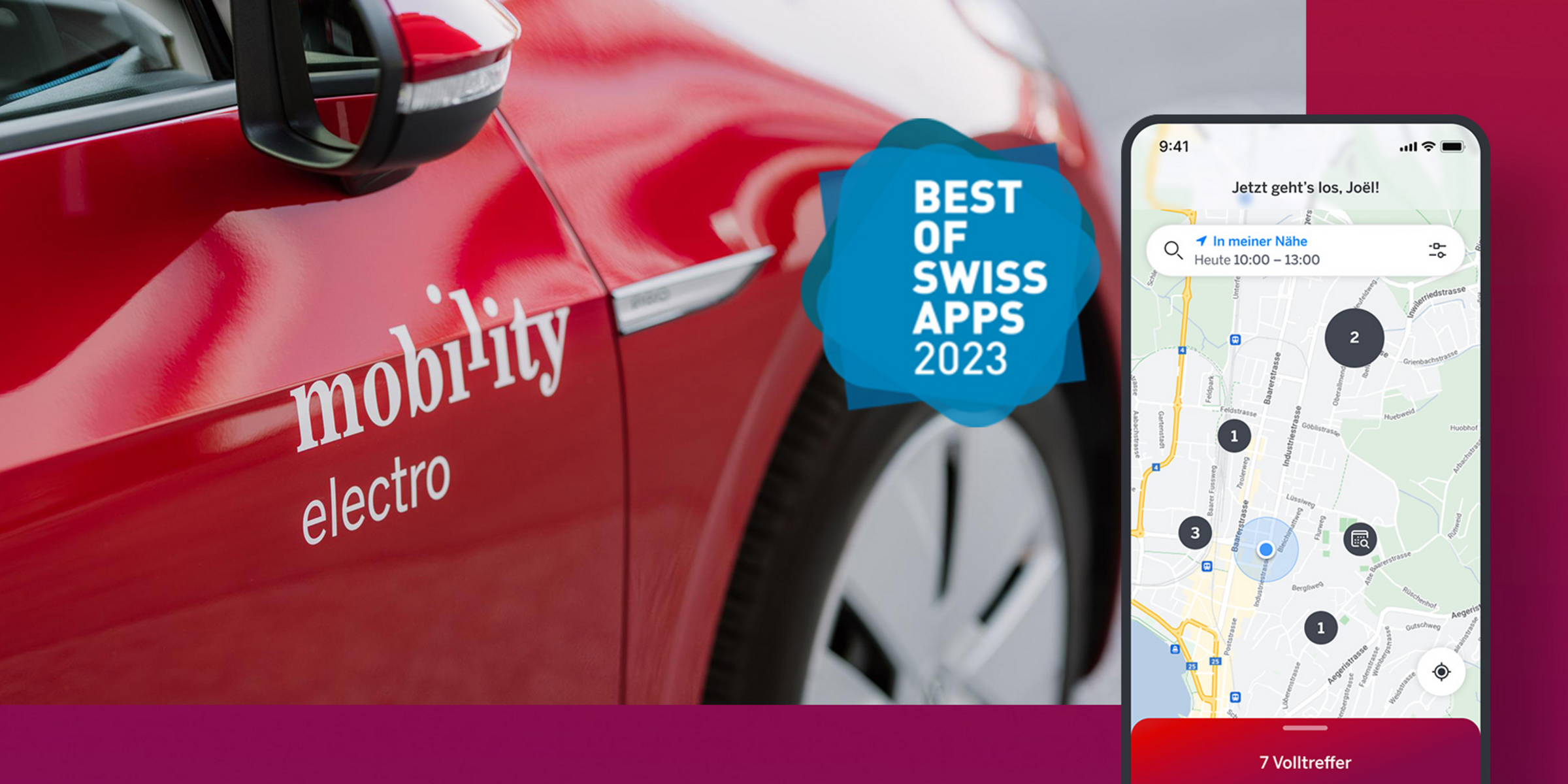Mobility-App: Fahrzeuge buchen & mobil unterwegs | Mobility