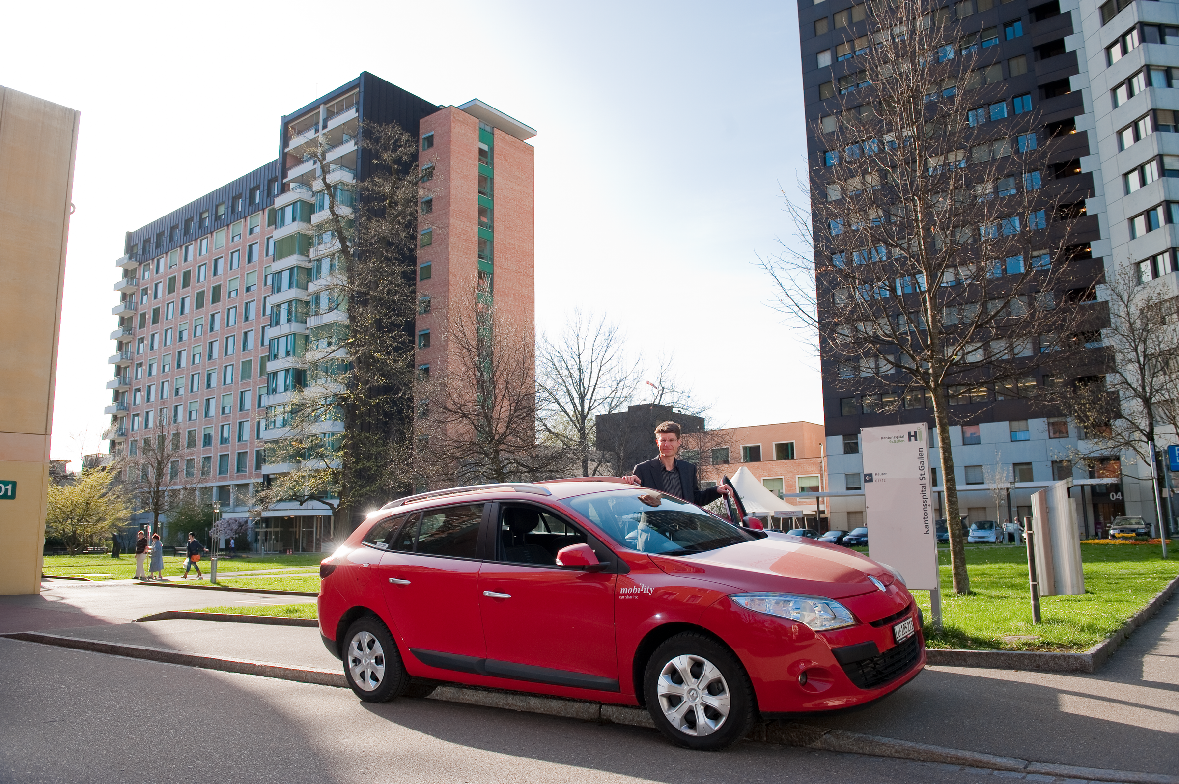 Auto mieten St. Gallen: flexibel & günstig mit Mobility | Mobility