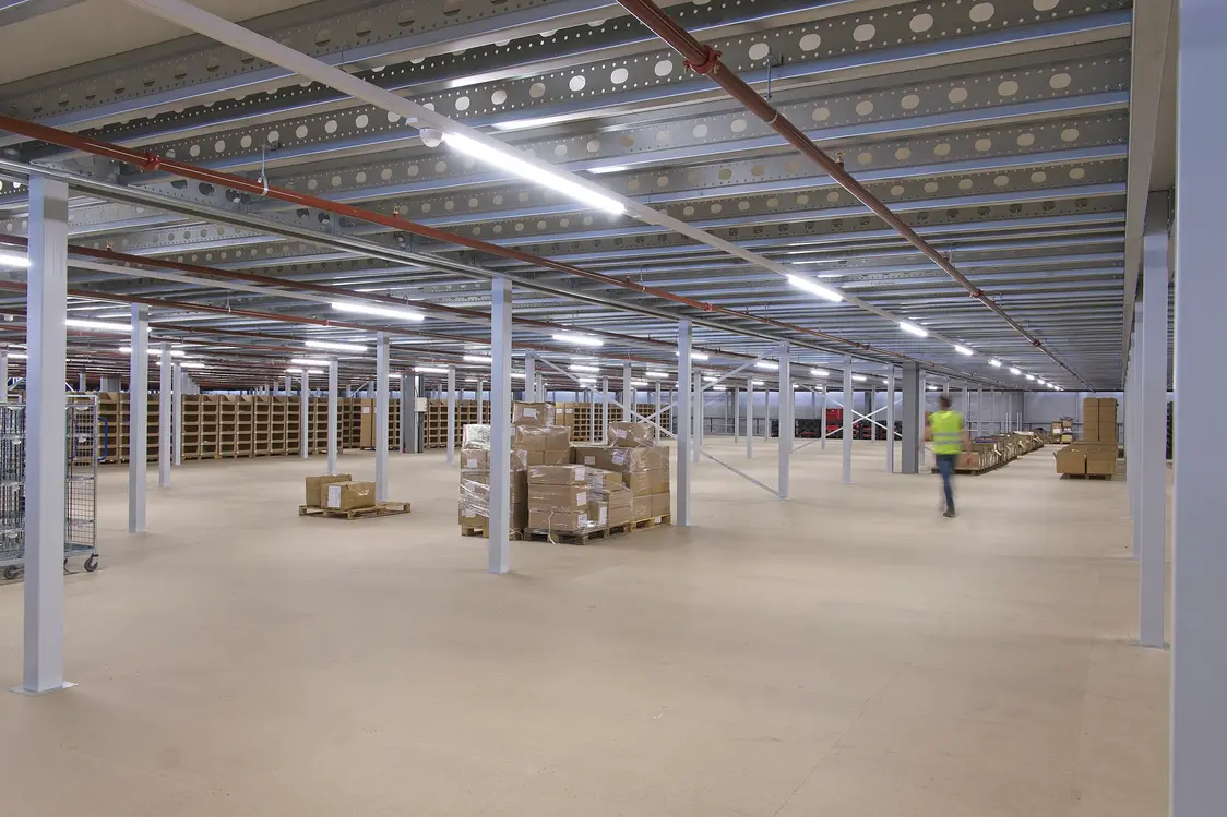 Sustainable LED lighting for Bleckmann Logistics