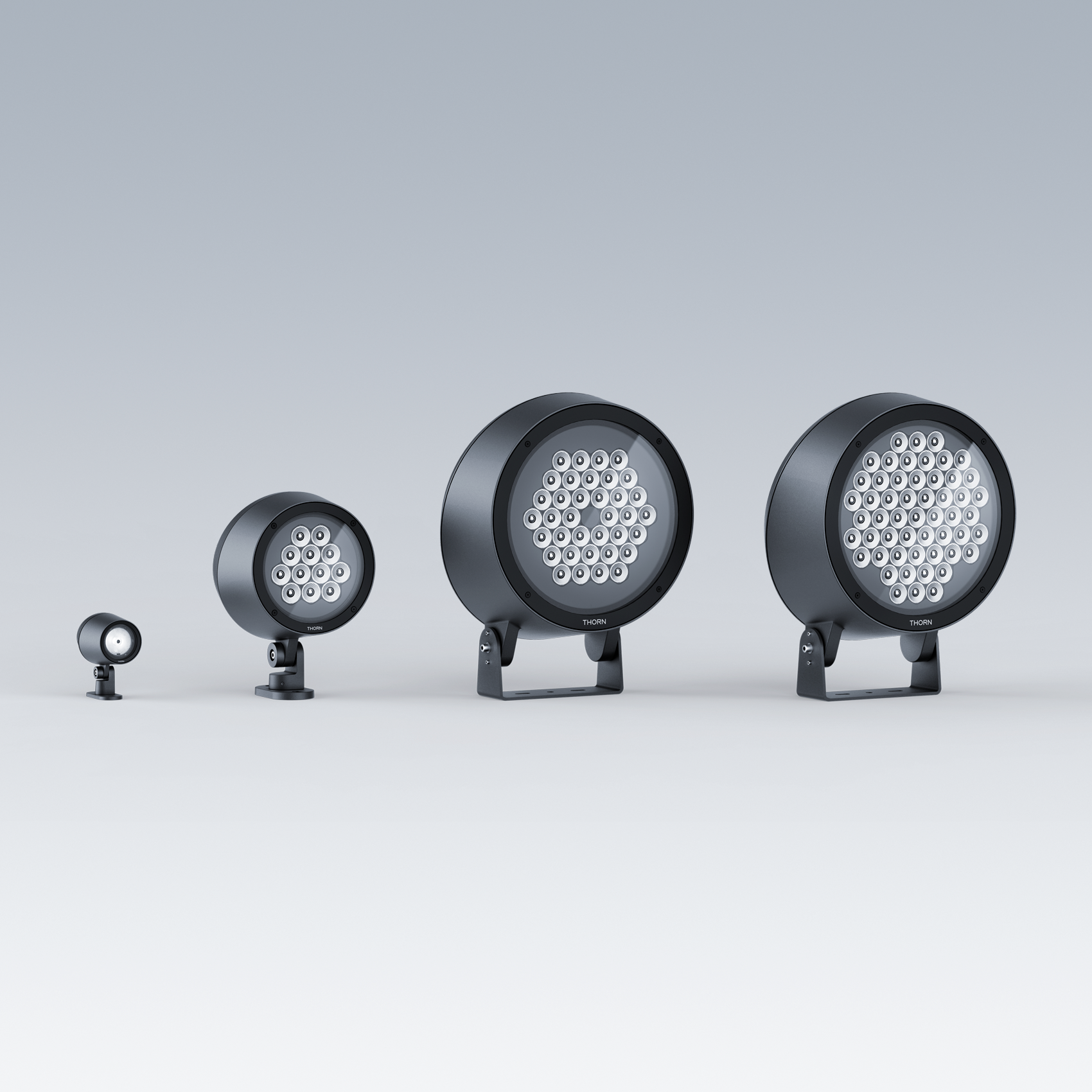 Contrast Family of architectural luminaires