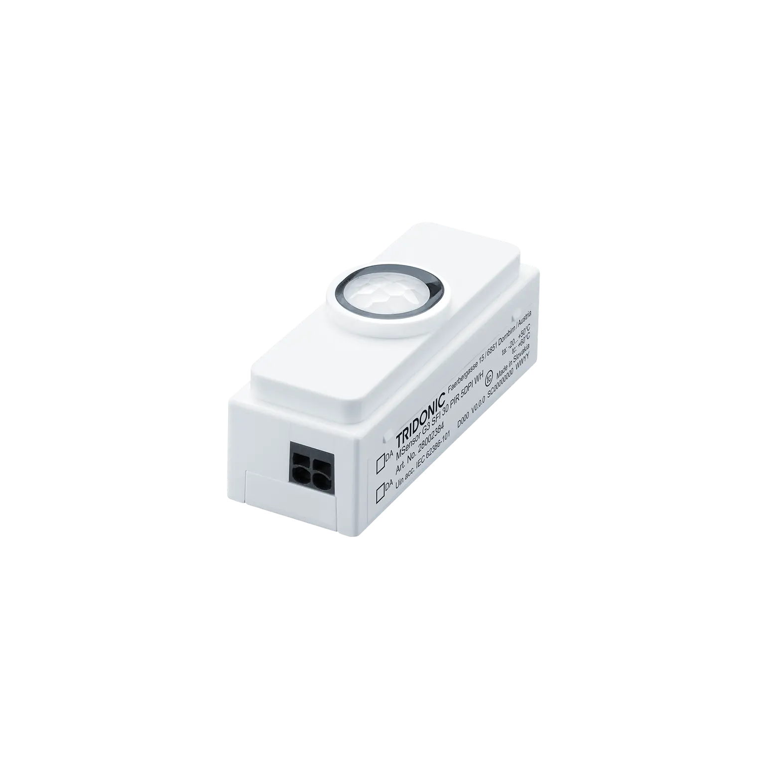 Zumtobel motion and daylight sensor for intelligent indoor DALI lighting control systems