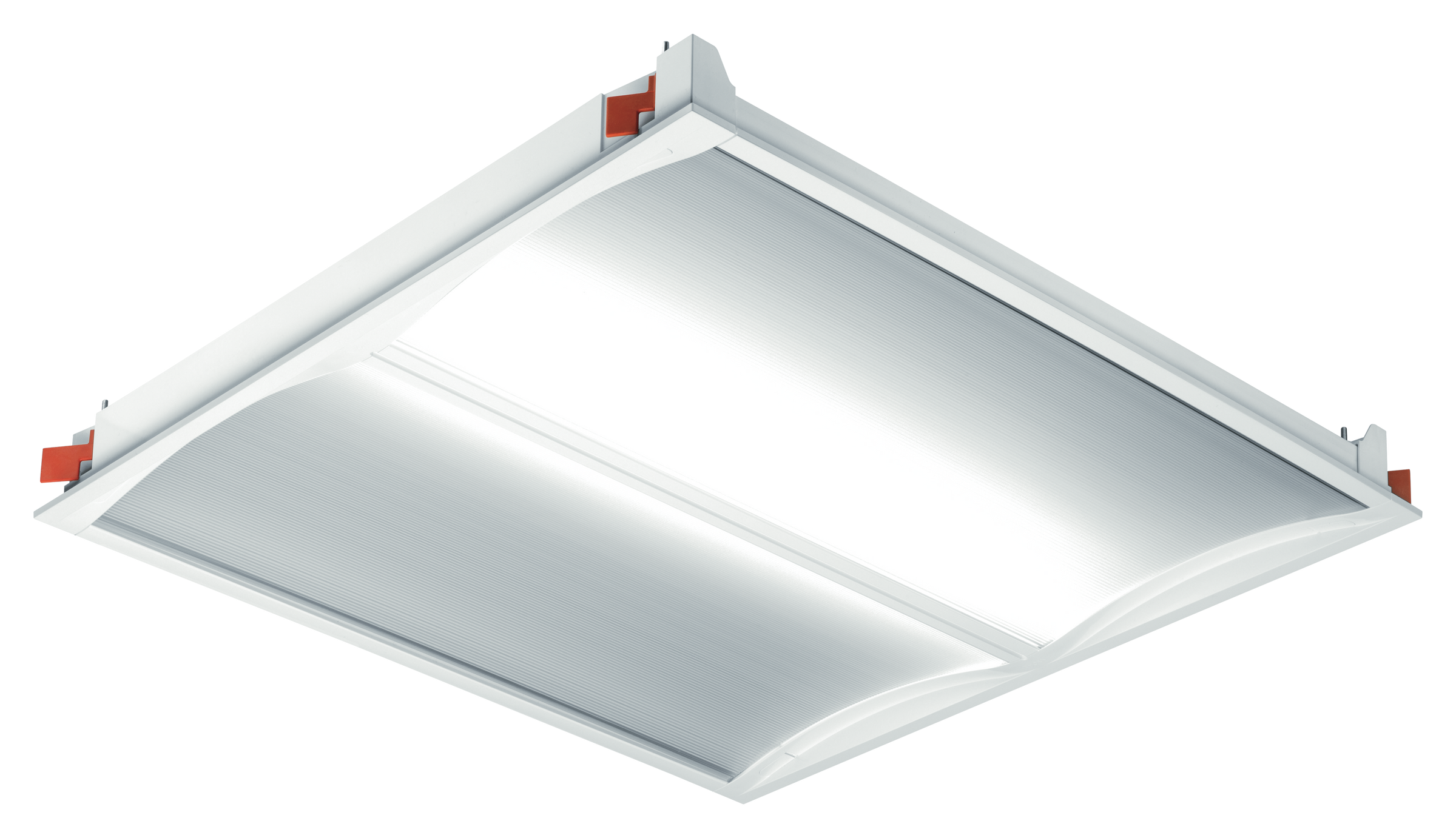 Un apparecchio illuminotecnico da incasso a soffitto ad alta efficienza con un design moderno a sequenza. Fornisce un'illuminazione uniforme e senza abbagliamento per gli spazi interni.