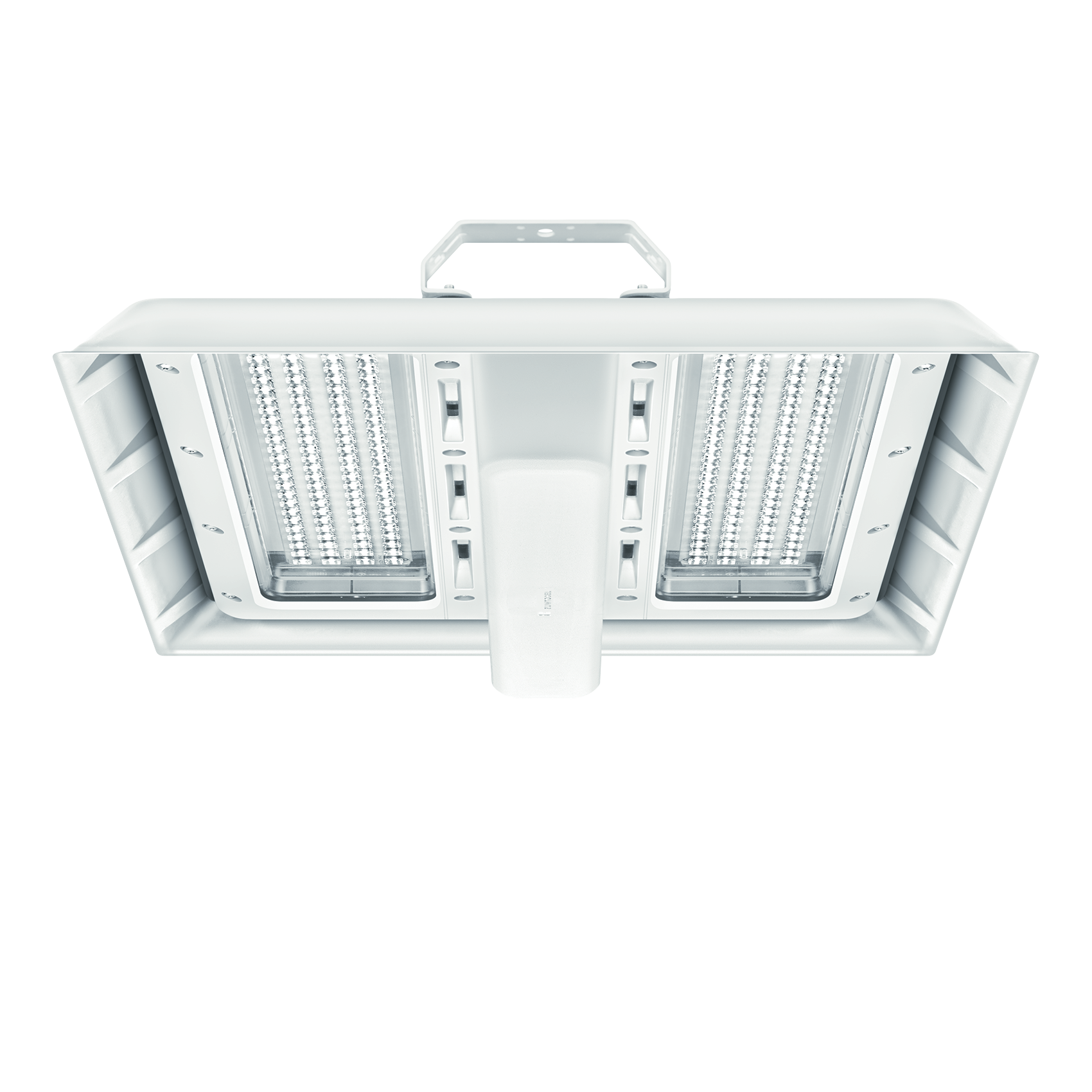Modern LED Craft luminaire by Zumtobel for industrial lighting, especially powerful and energy-saving. 