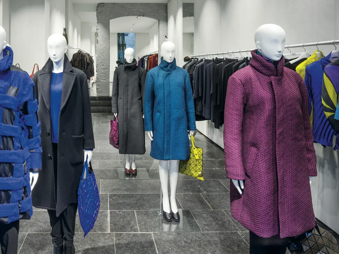 Progetto showroom Issey Miyake in Belgio