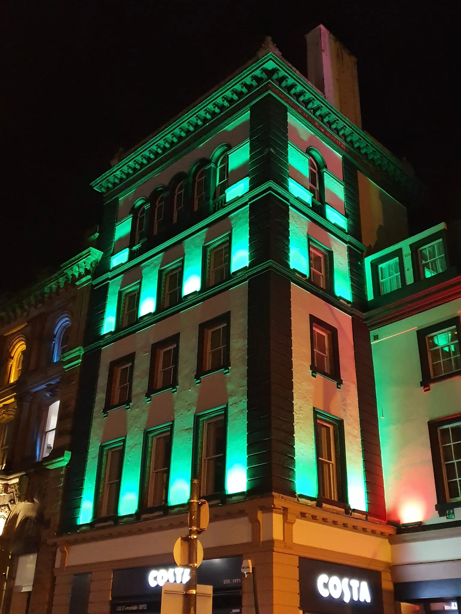 Carlisle Hallmark Hotel illuminato da Thorn