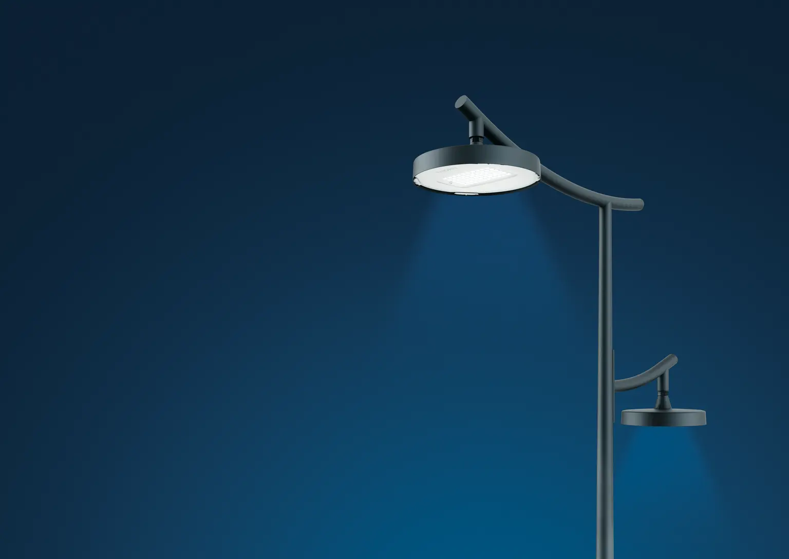 Armatura stradale estetica Carat di Thorn Lighting