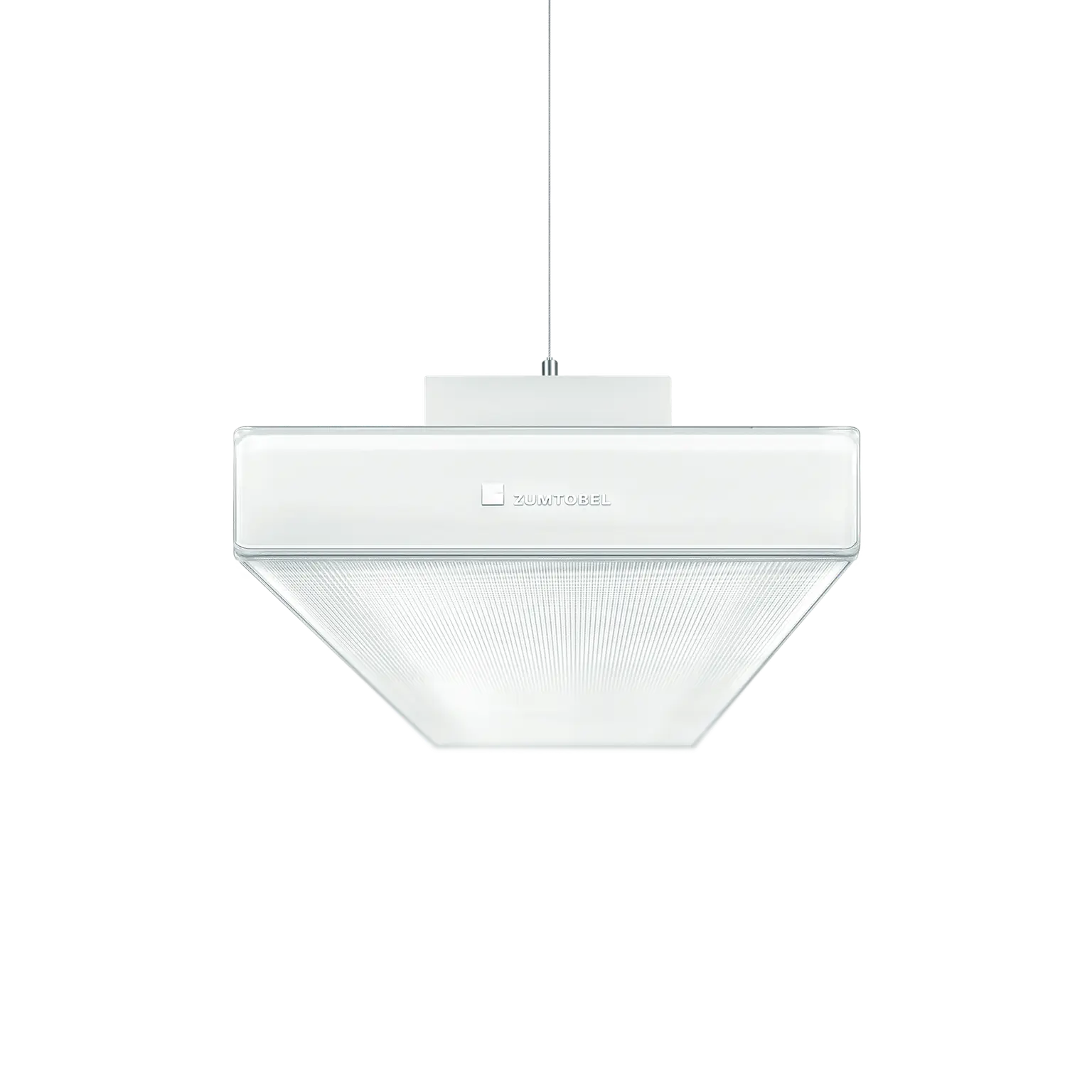 Le luminaire suspendu LED ECOOS propose un éclairage uniforme dans un design minimaliste.