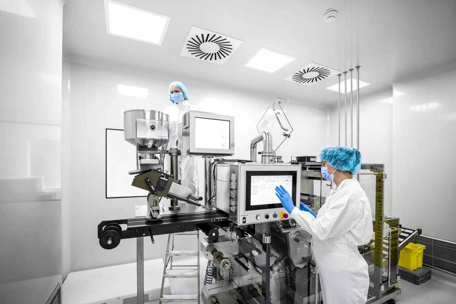 Invincible reccessed LED  panel for clean environments by Thorn Lighting