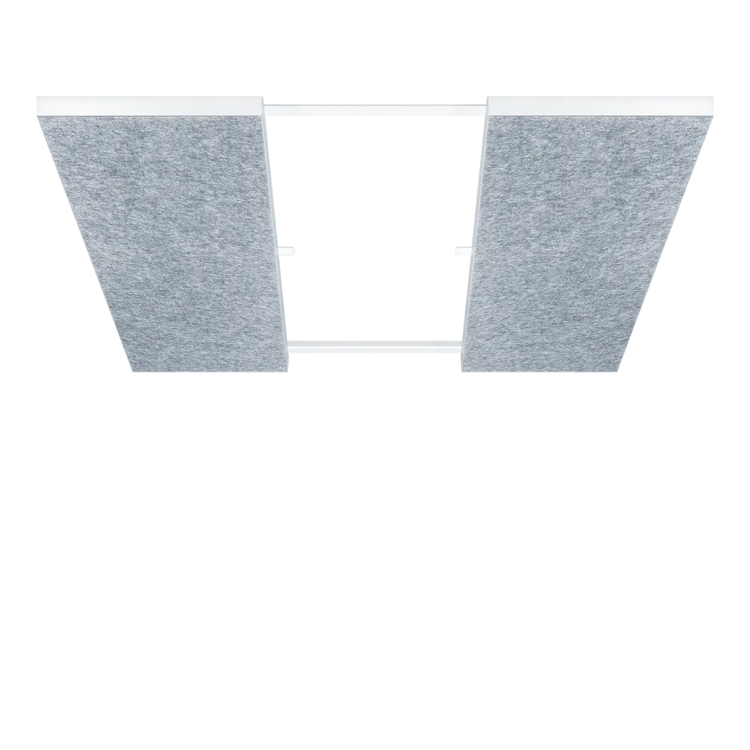 Acoustic ceiling panel with integrated lighting solution by Zumtobel for modern offices