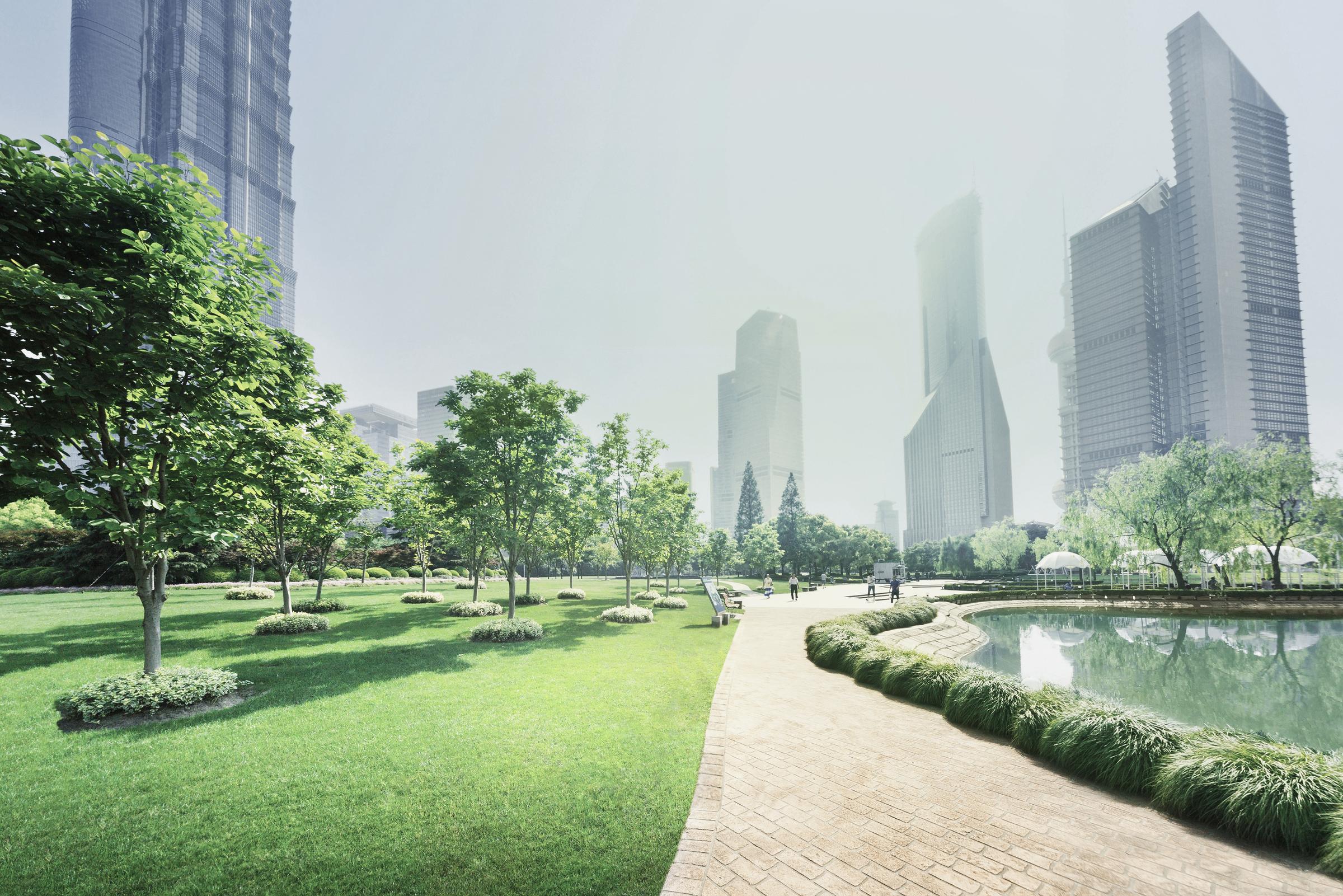 public-green-park area