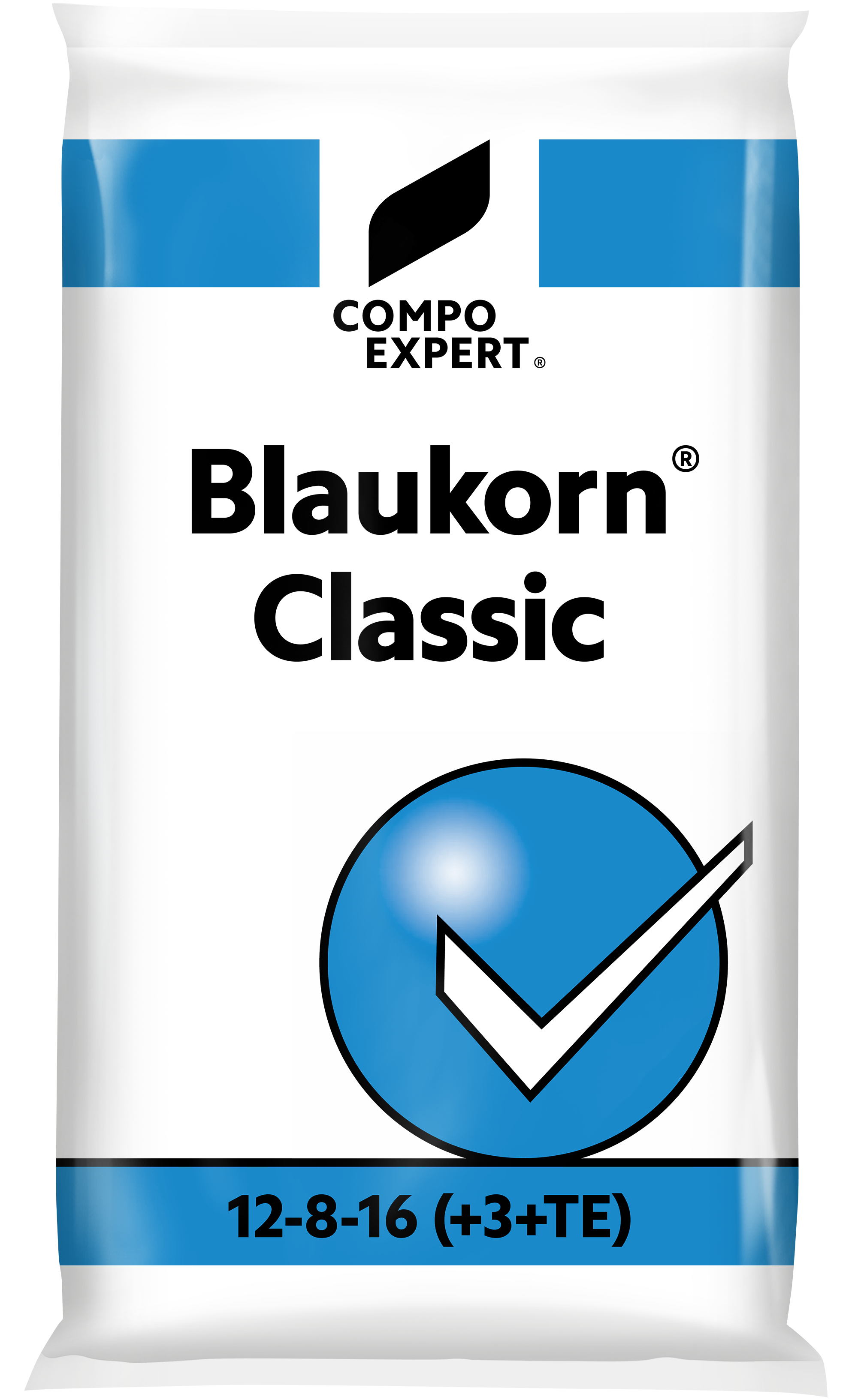 Compo Blaukorn NovaTec Concime Universale NPK 14+7+17 – Fertilizzante A Basso Contenuto Di Cloro Con Inibitore Di Nitrificazione Per Giardino, 3 Kg Copre 10 Mq