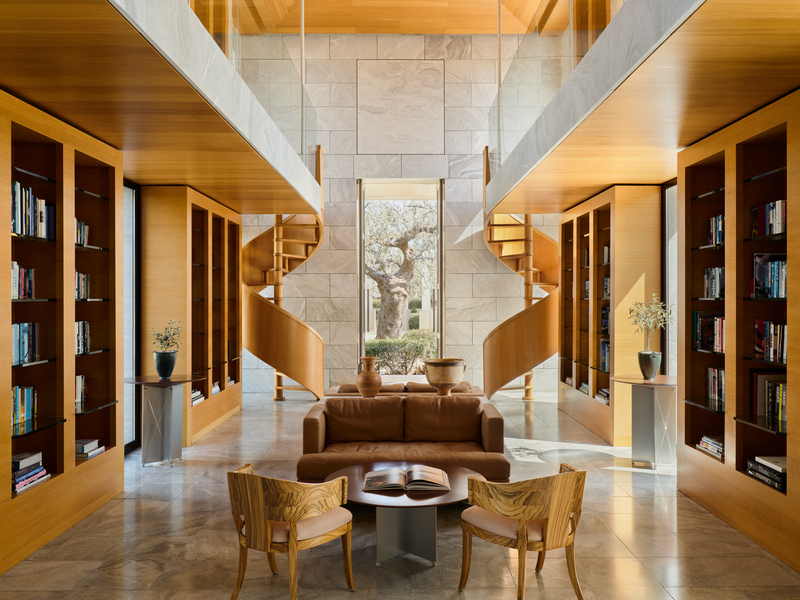 Amanzoe, Greece - Resort, Library