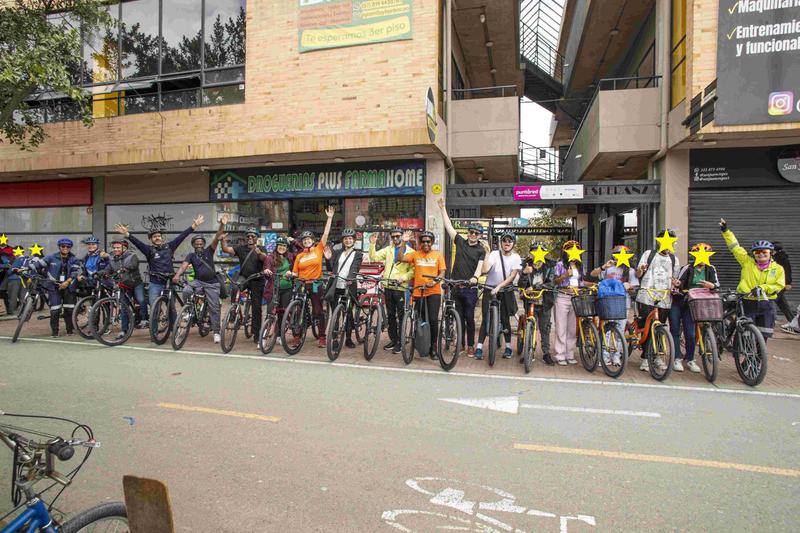 Cycling for wellbeing with children in Columbia resized