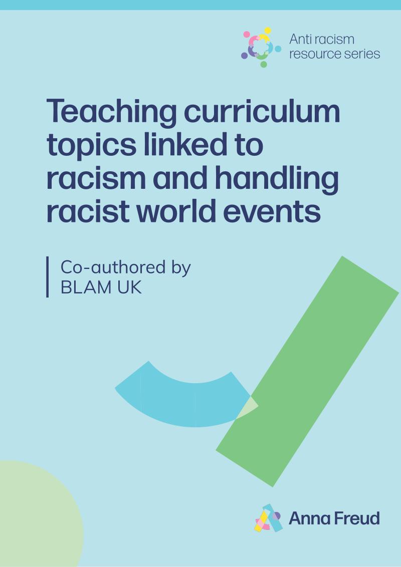 Teaching curriculum topics linked to racism and handling racist world events