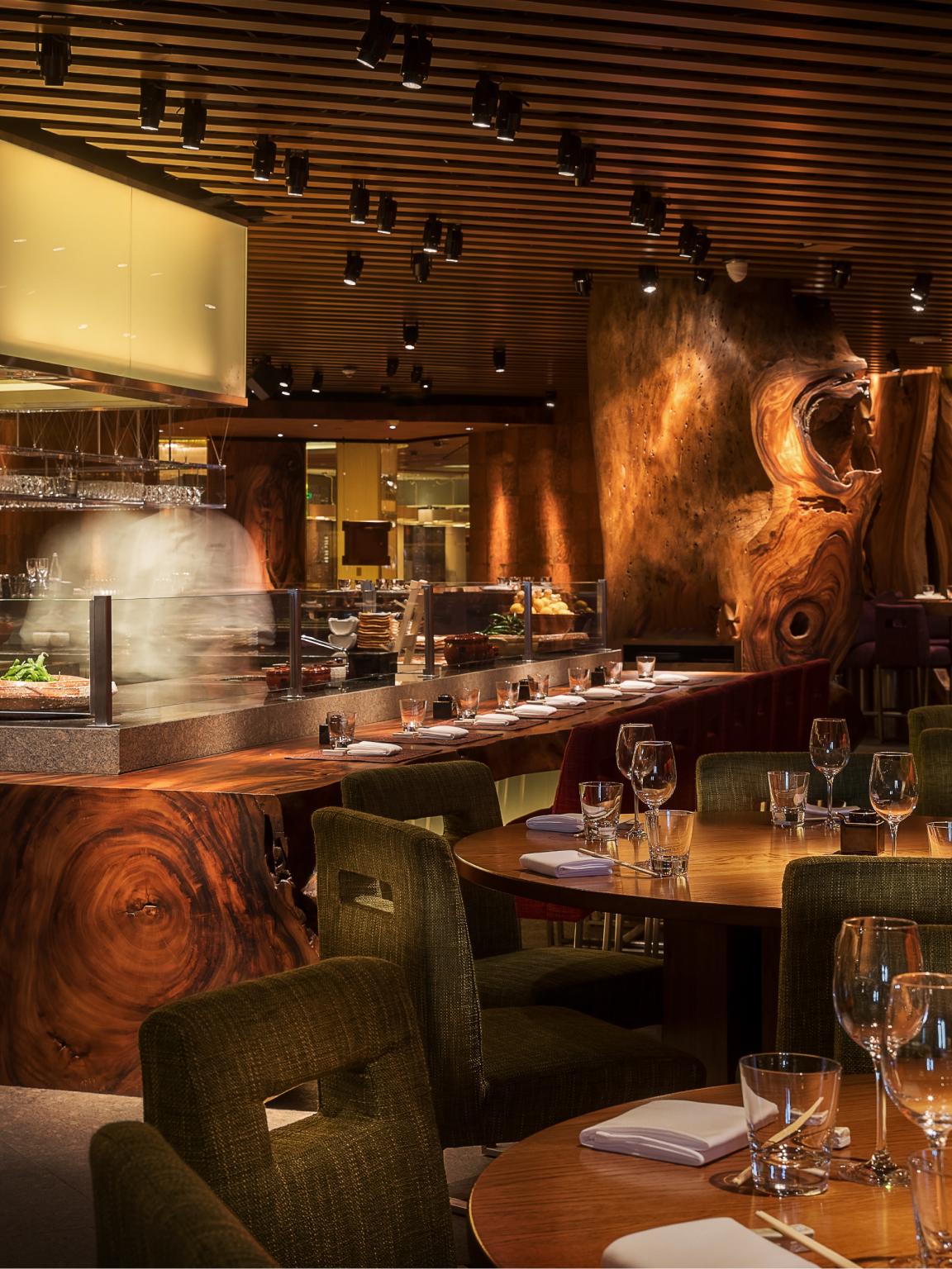 Inside of Zuma restaurant in Las Vegas